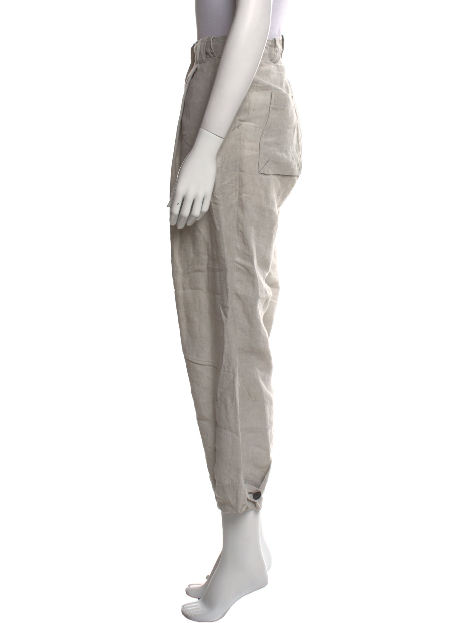 ANiKALENASKÄRSTRÖM Linen Straight Leg Pants