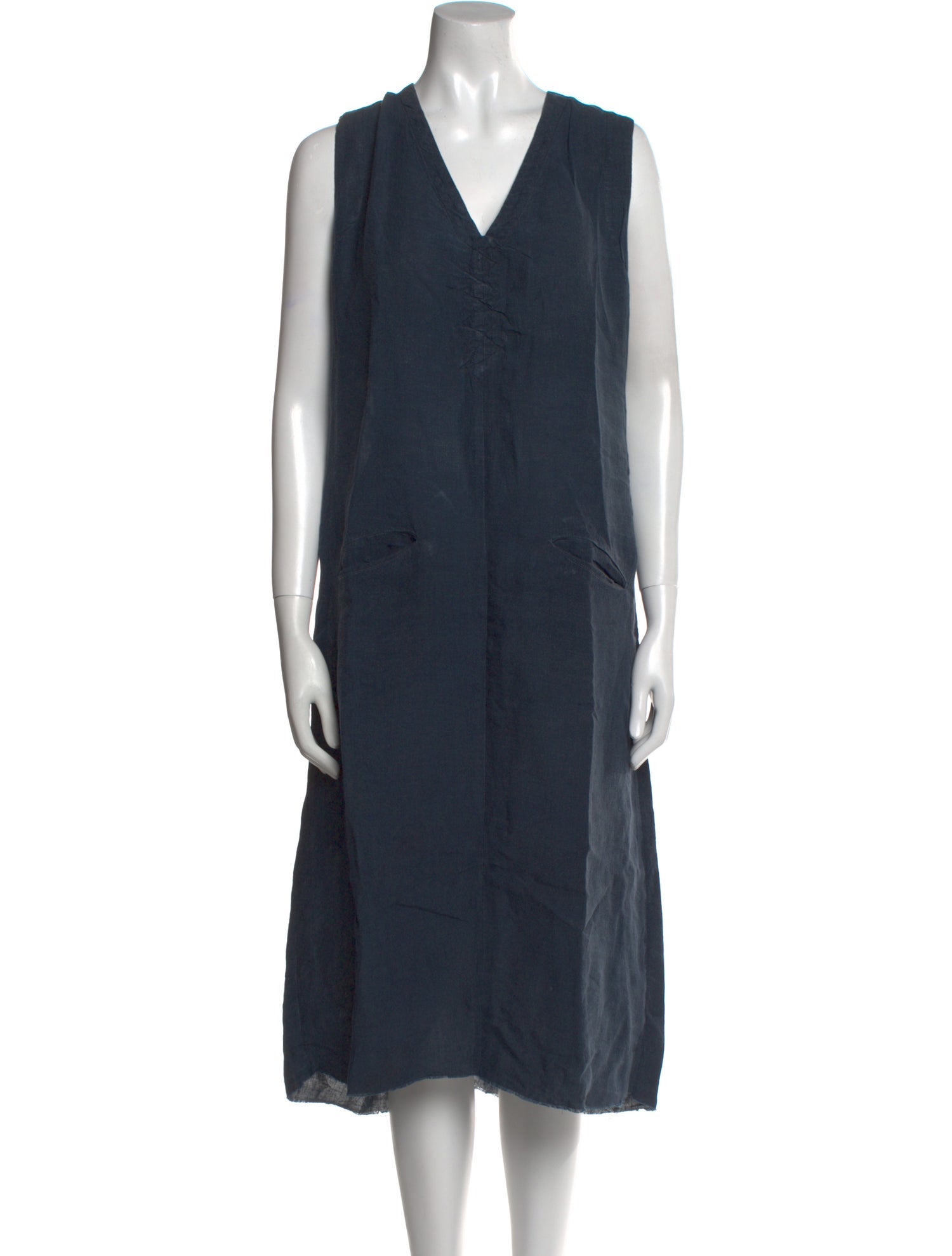 ANiKALENASKÄRSTRÖM Linen Midi Length Dress
