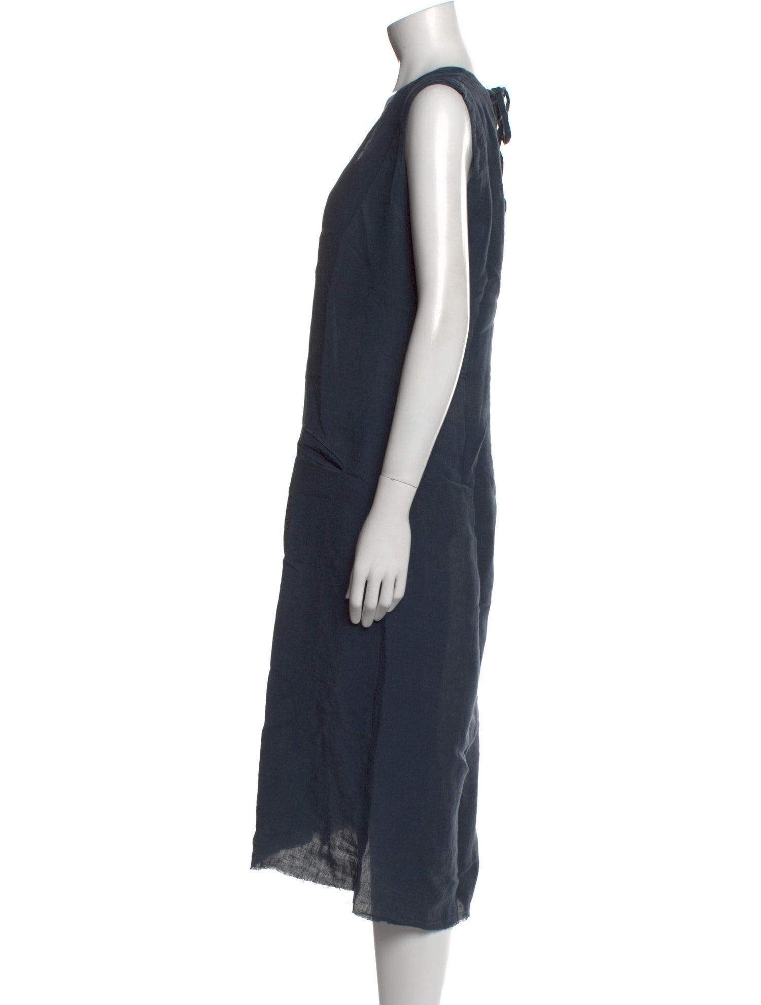 ANiKALENASKÄRSTRÖM Linen Midi Length Dress