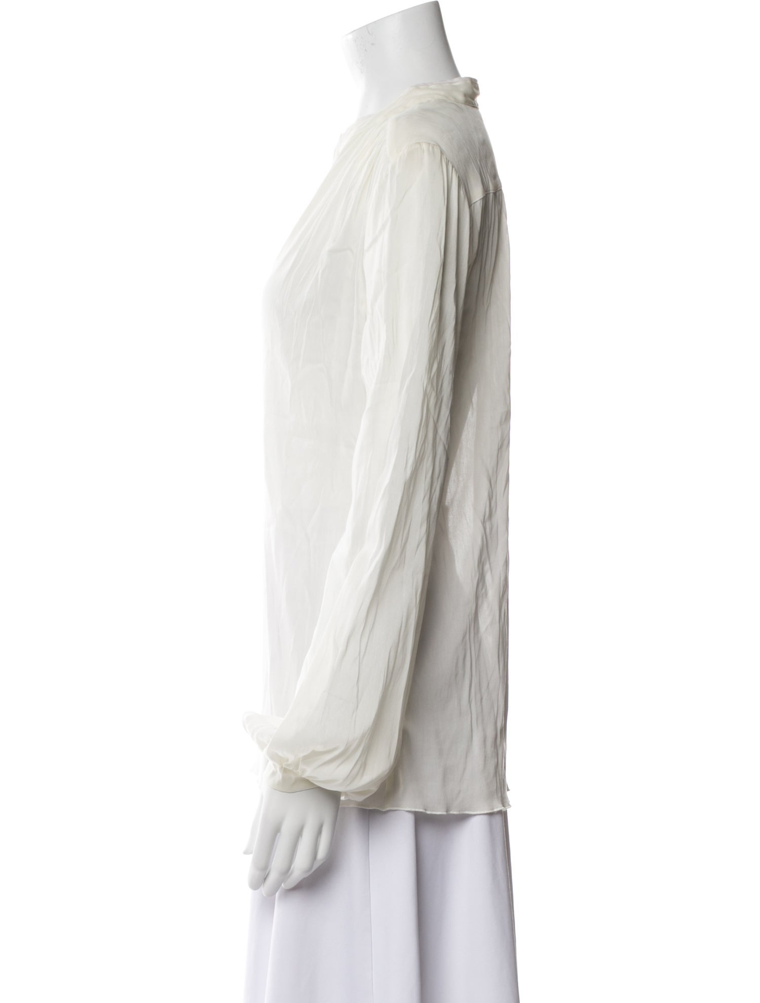 ANiKALENASKÄRSTRÖM V-Neck Long Sleeve Blouse