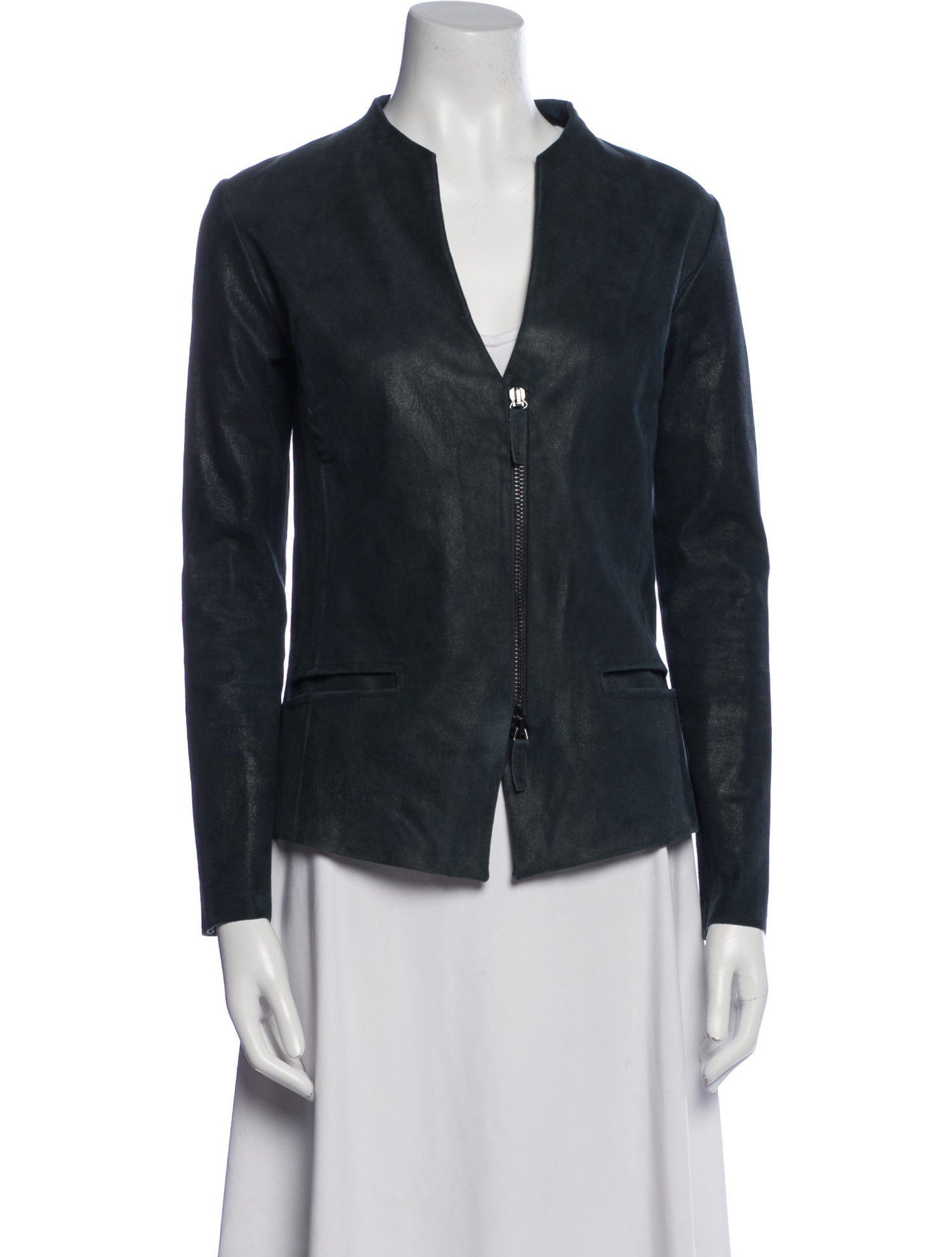 ANiKALENASKÄRSTRÖM Leather Blazer
