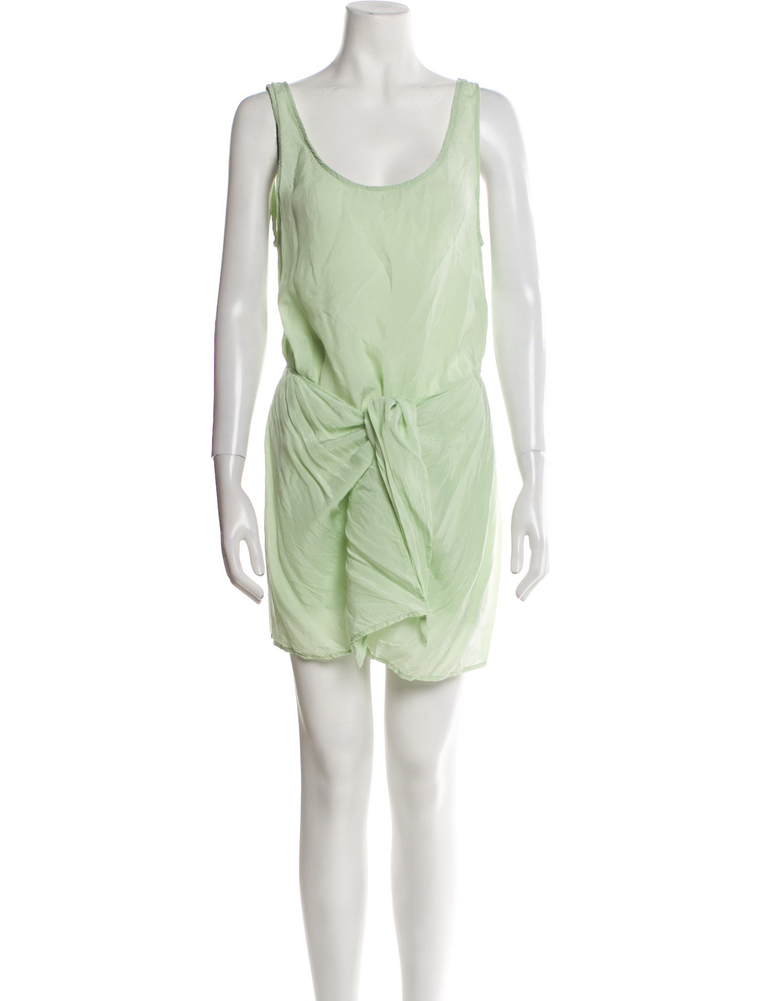 Anemos Scoop Neck Mini Dress