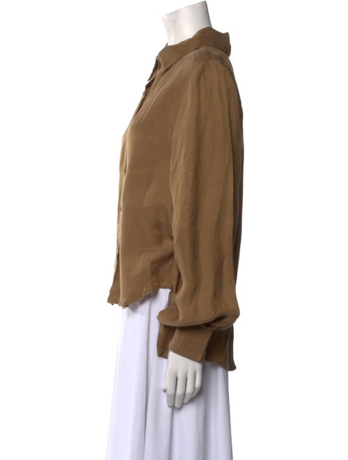 Anemos Long Sleeve Button-Up Top