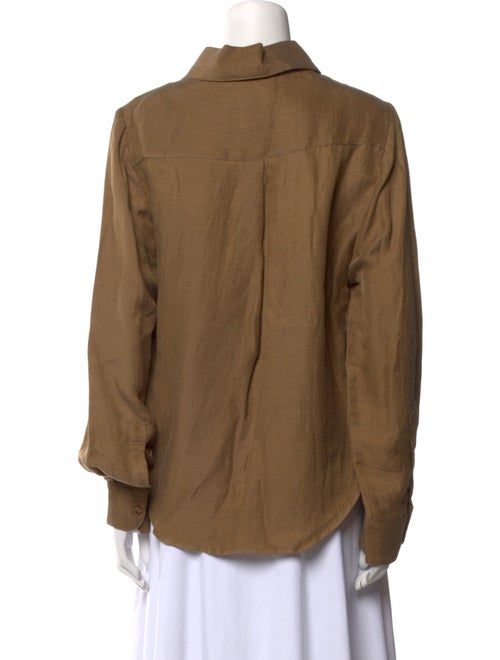 Anemos Long Sleeve Button-Up Top