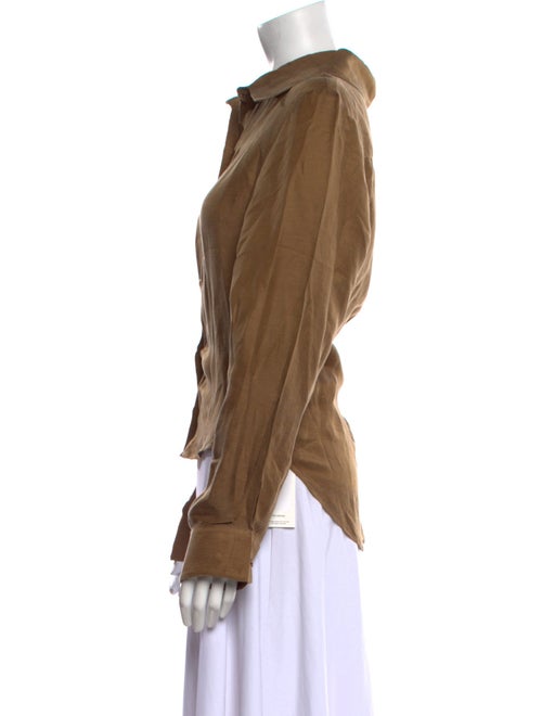 Anemos Long Sleeve Button-Up Top