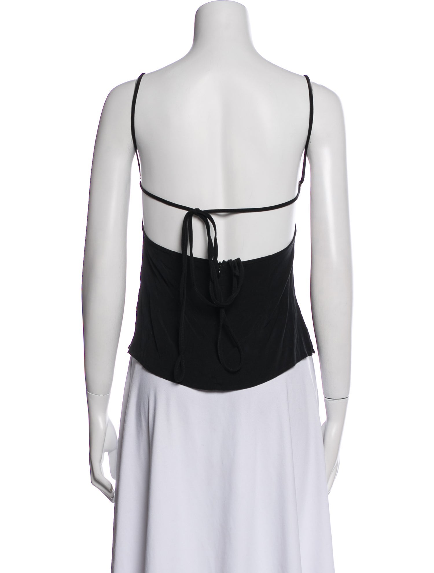 Anemos Square Neckline Sleeveless Top