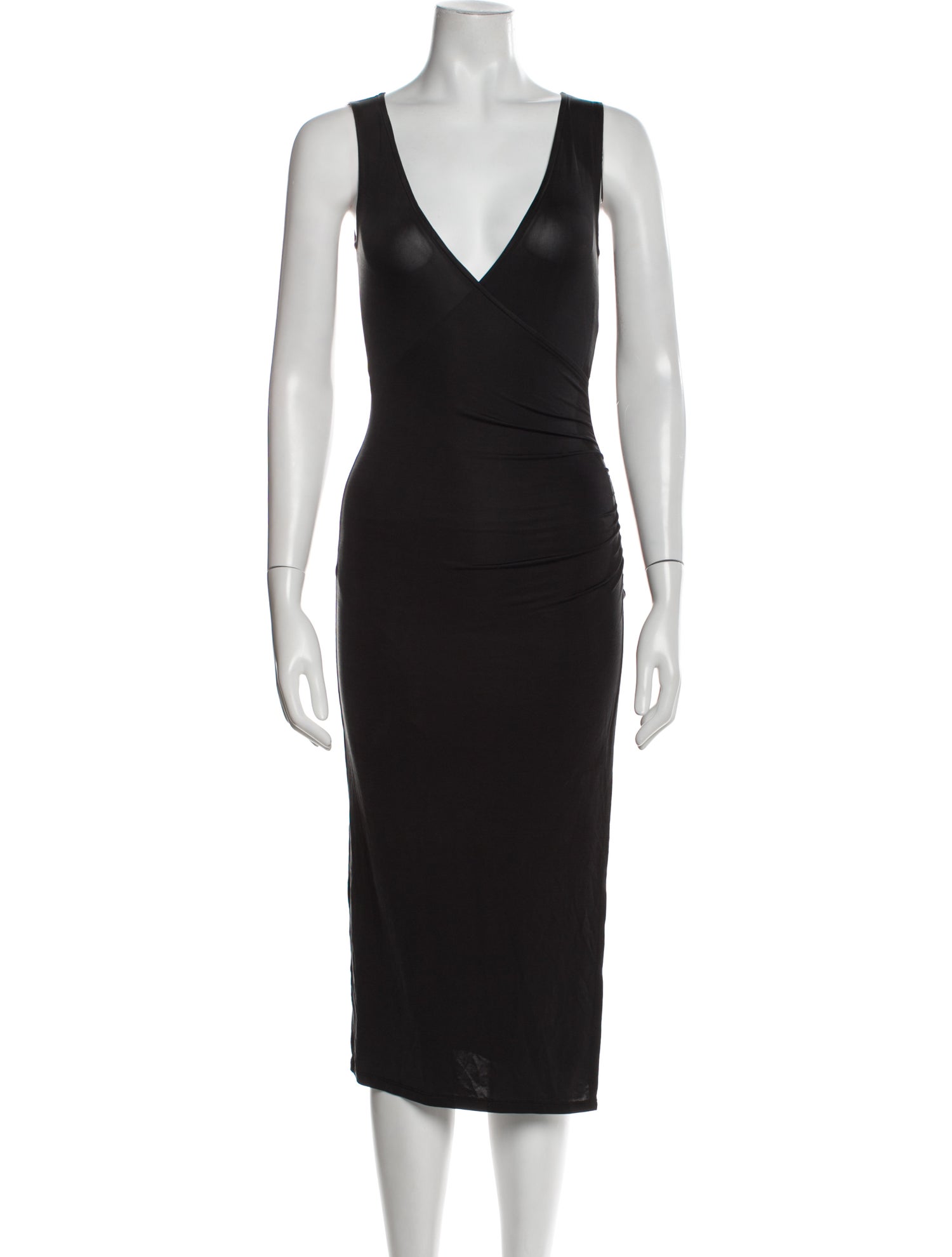 Anemos V-Neck Midi Length Dress w/ Tags