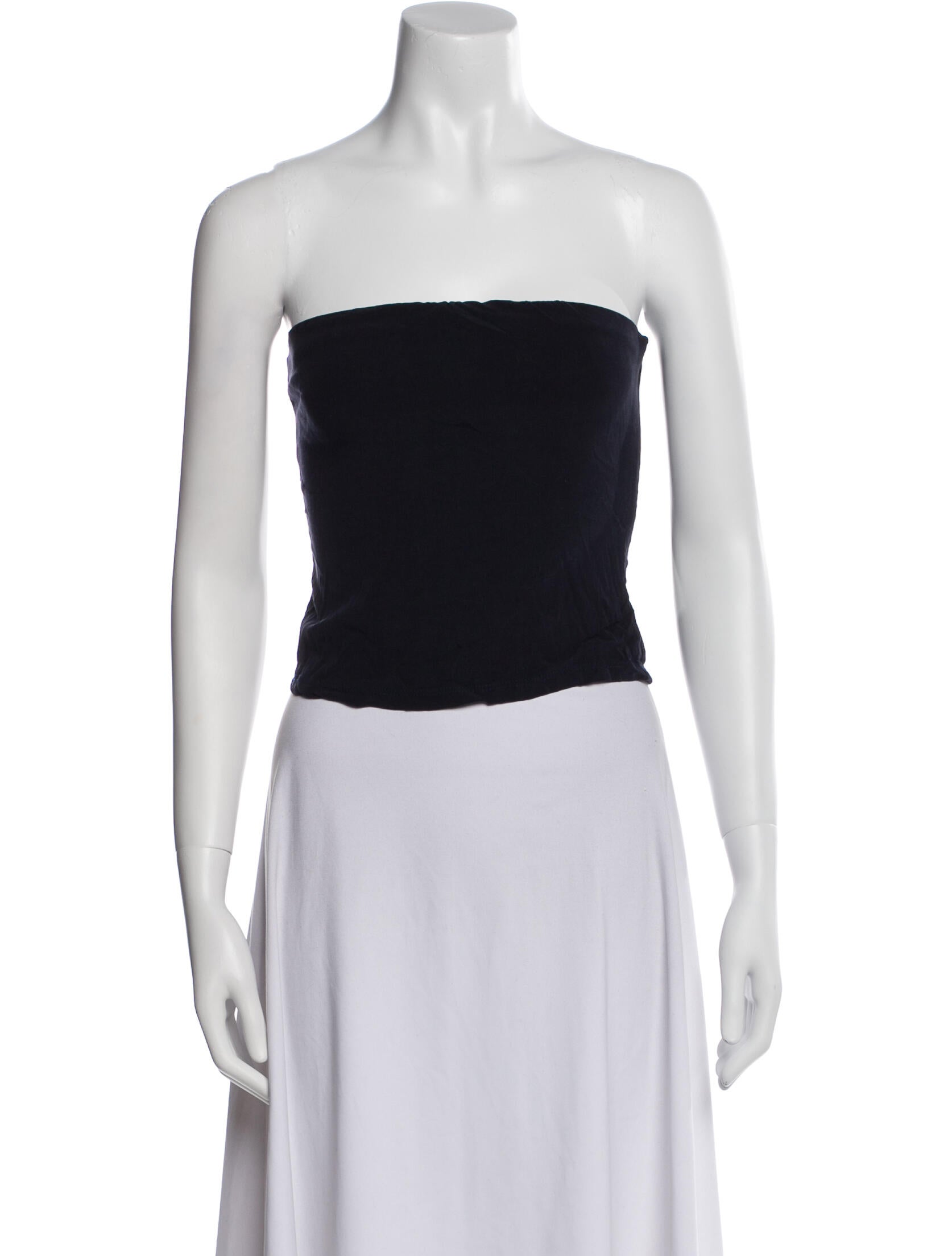 Anemos Strapless Crop Top