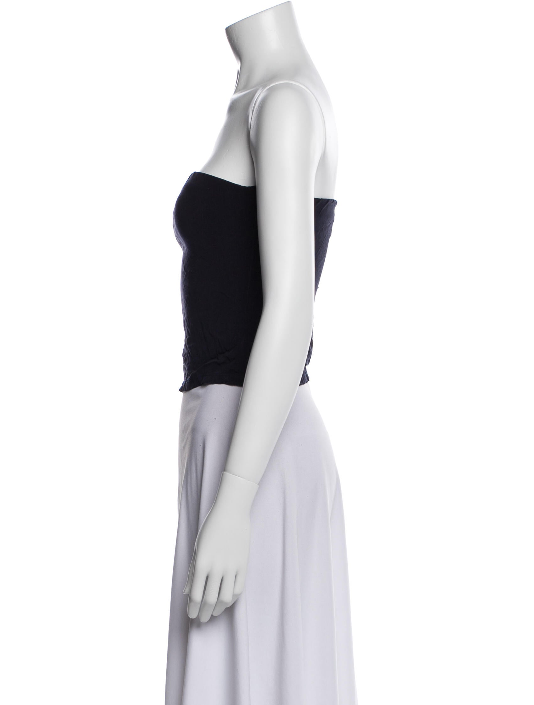 Anemos Strapless Crop Top