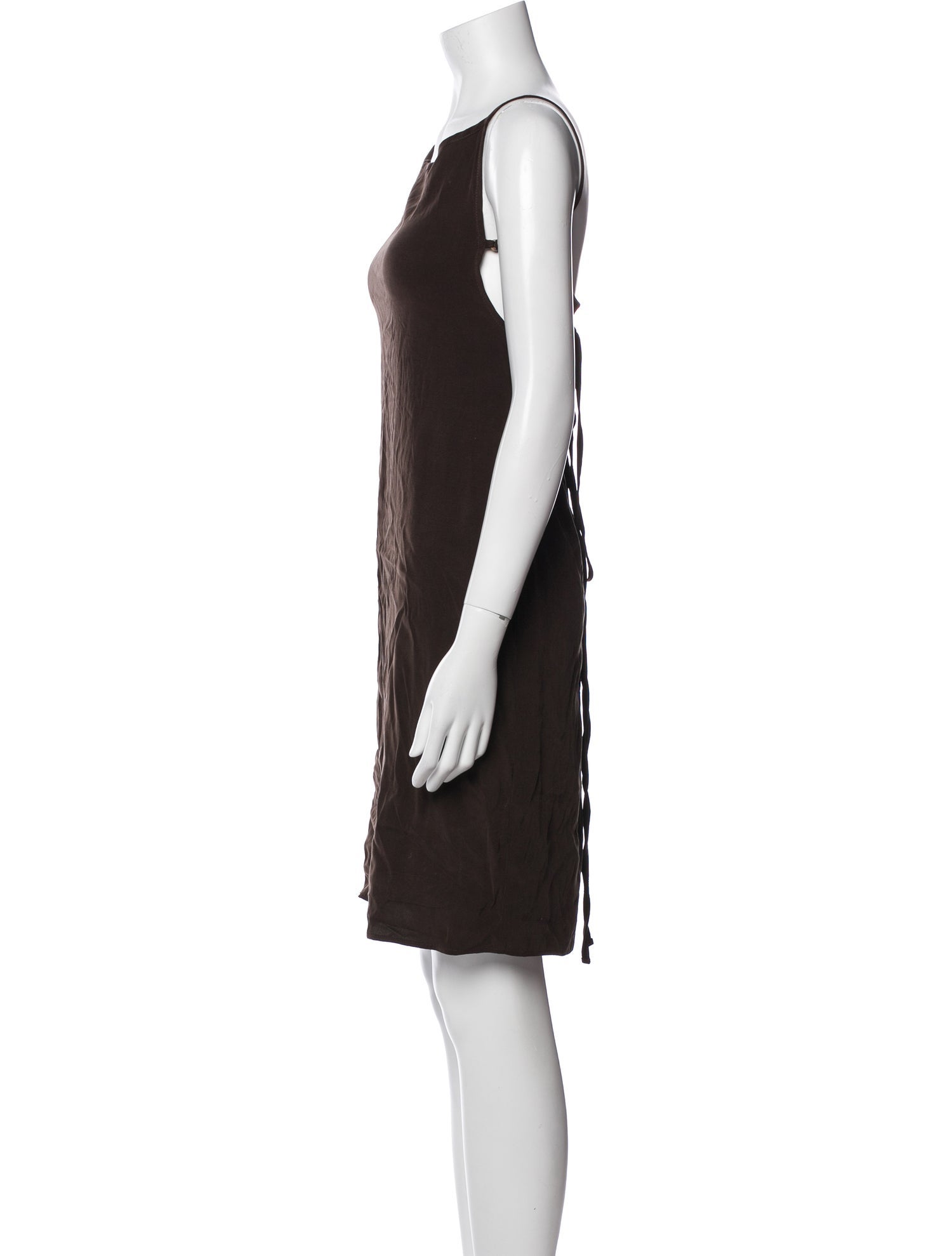 Anemos Scoop Neck Mini Dress