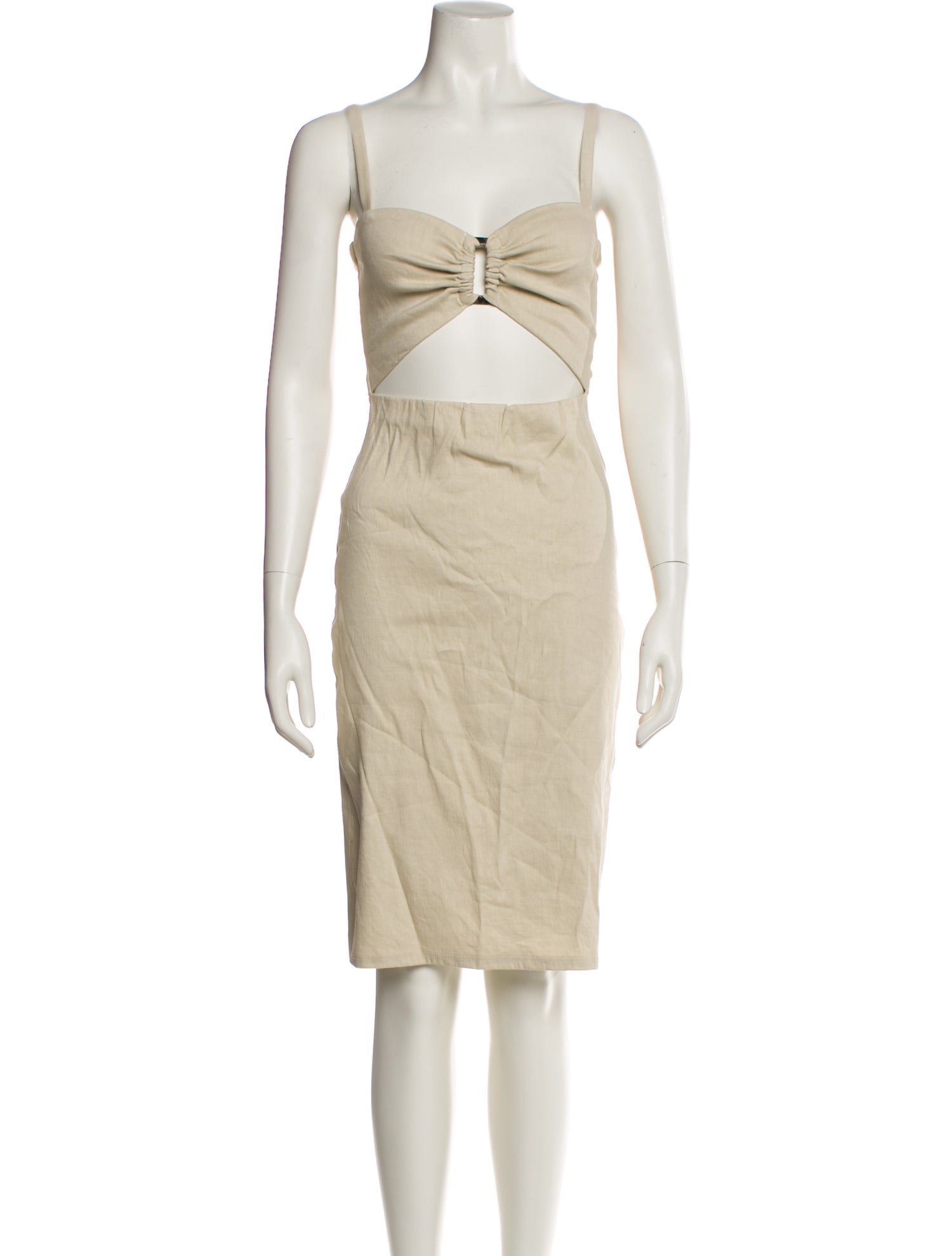 Anemos Linen Knee-Length Dress