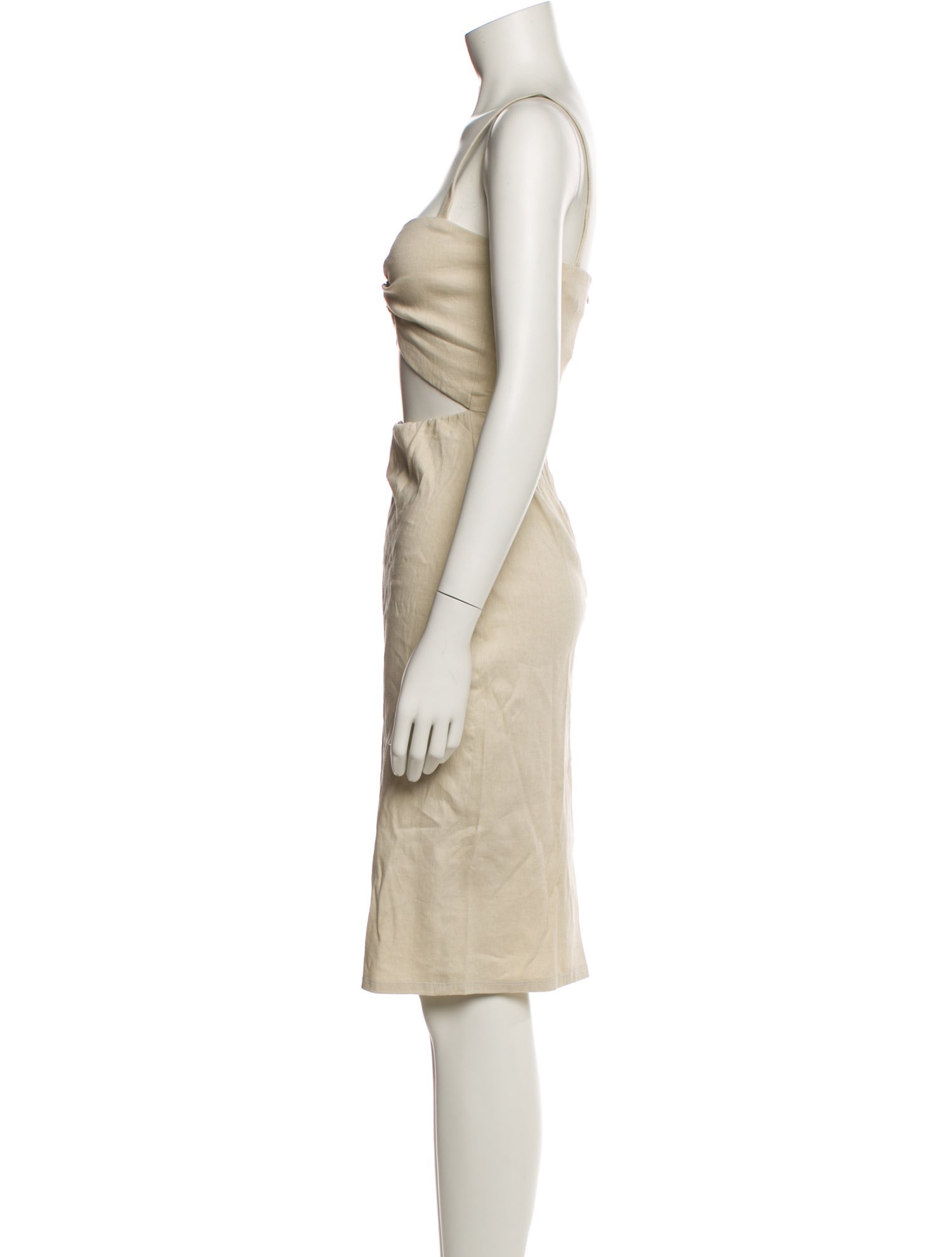 Anemos Linen Knee-Length Dress