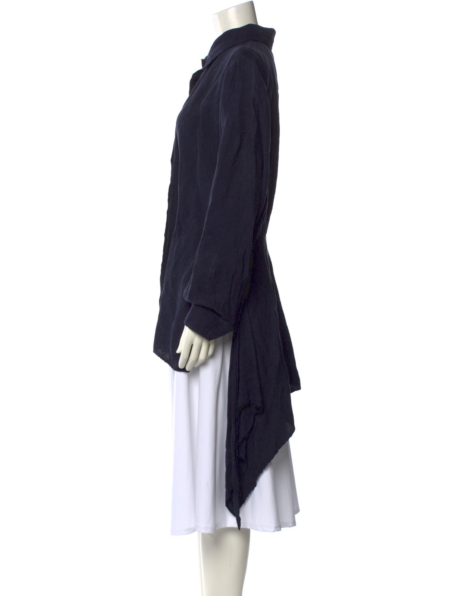 Anemos Long Sleeve Button-Up Top