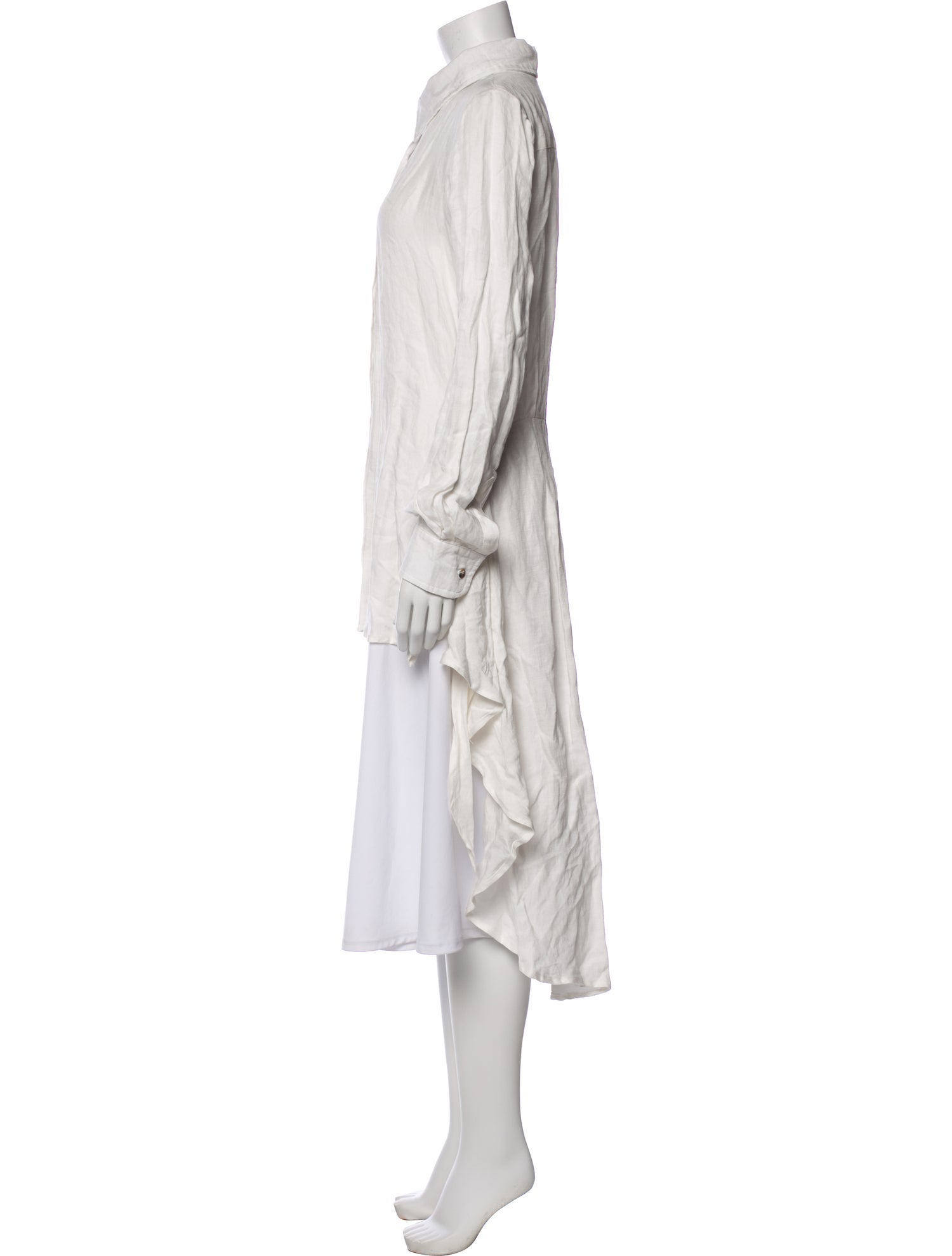 Anemos Long Sleeve Button-Up Top