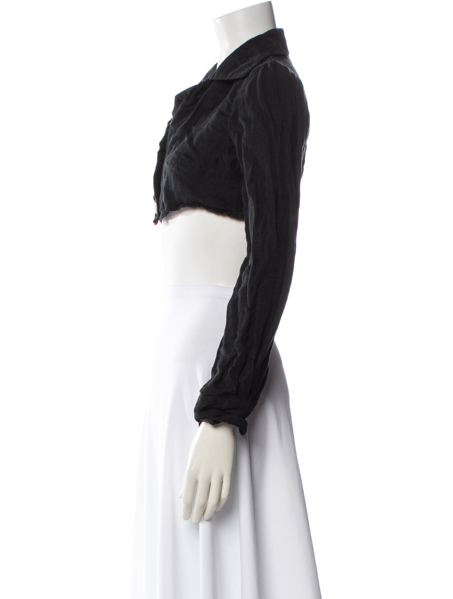 Anemos Long Sleeve Crop Top
