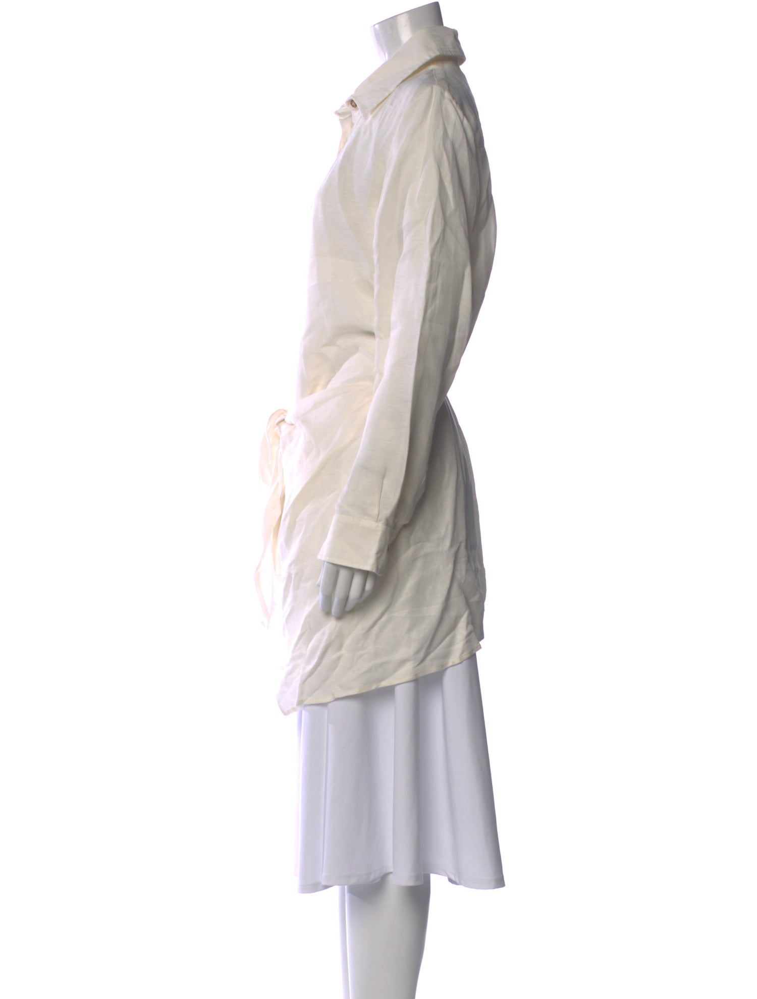 Anemos Long Sleeve Button-Up Top