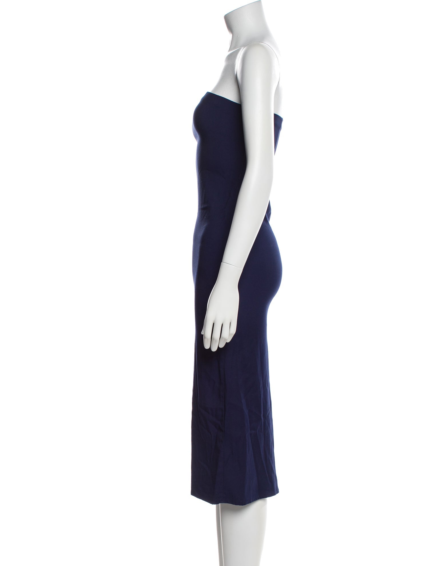 Anemos Strapless Knee-Length Dress