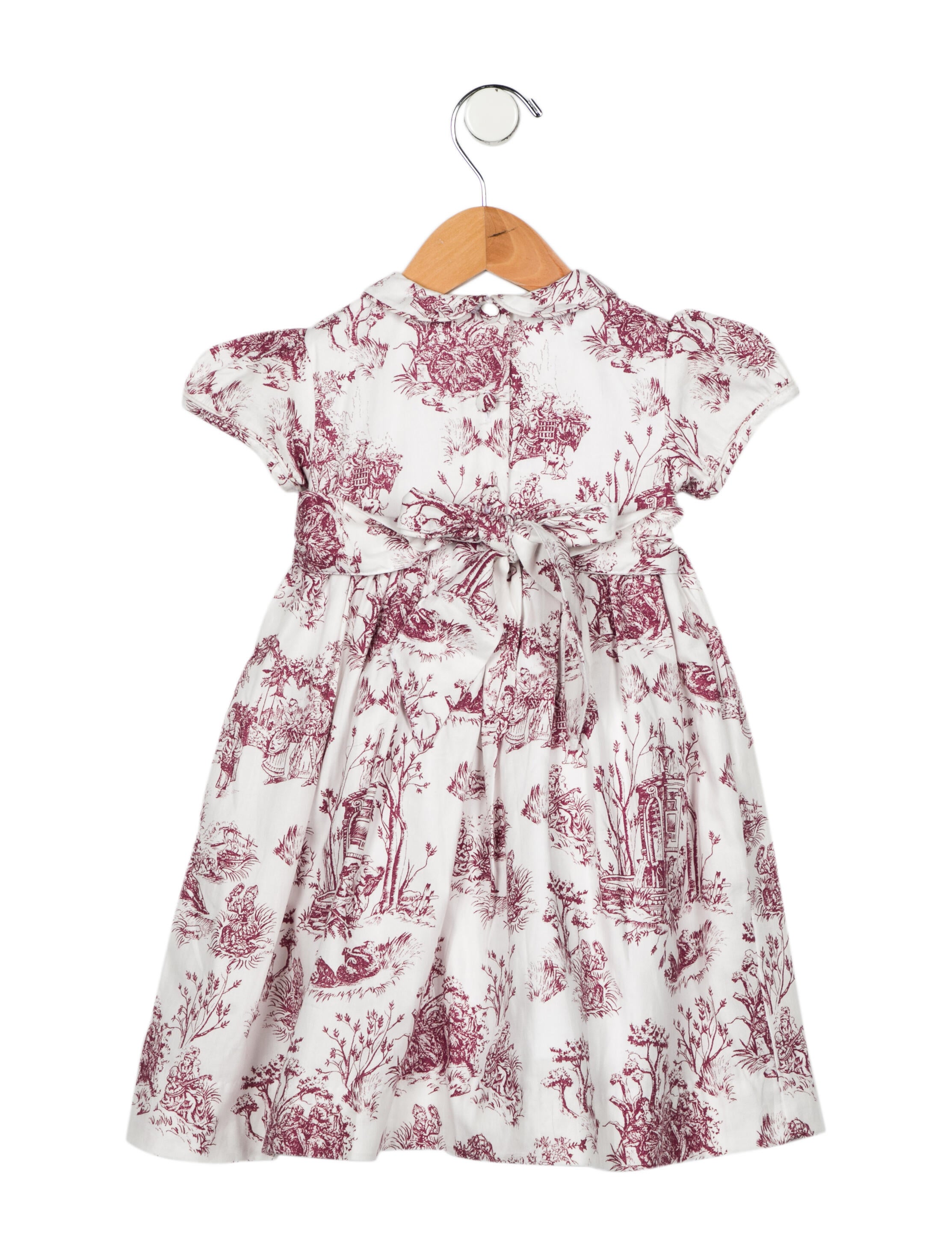 Annafie Girls' Toile de Jouy Dress w/ Tags