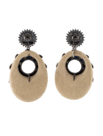 Angélique de Paris Crystal & Synthetic Spinel Laguna Drop Earrings