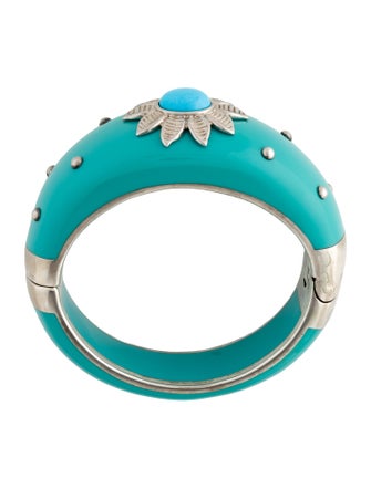 Angélique de Paris Turquoise & Resin Tournesol Cuff