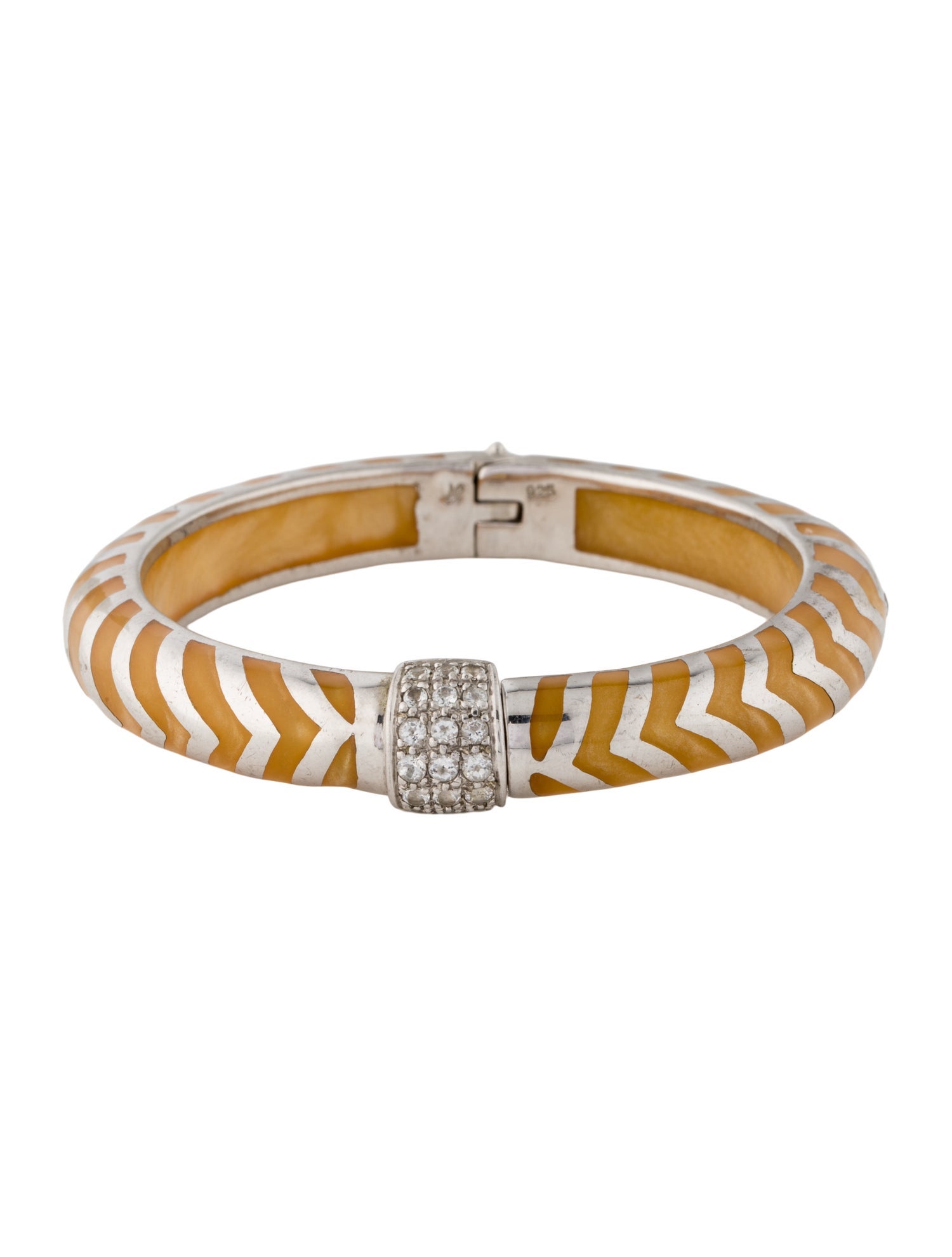 Angélique de Paris Topaz Bangle Bracelet