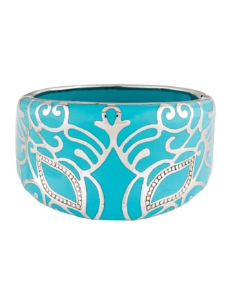 Angélique de Paris Resin Hinged Bracelet