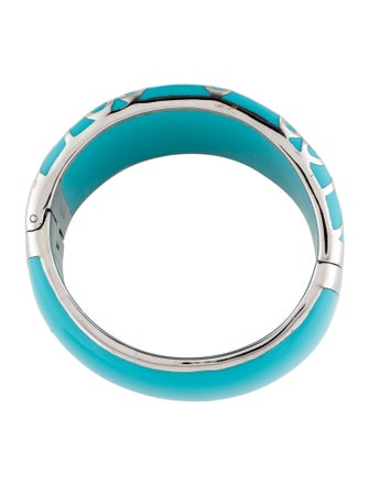 Angélique de Paris Resin Hinged Bracelet