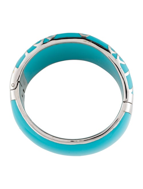 Angélique de Paris Resin Hinged Bracelet