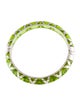 Angélique de Paris Resin Bamboo Hinged Bangle Bracelet