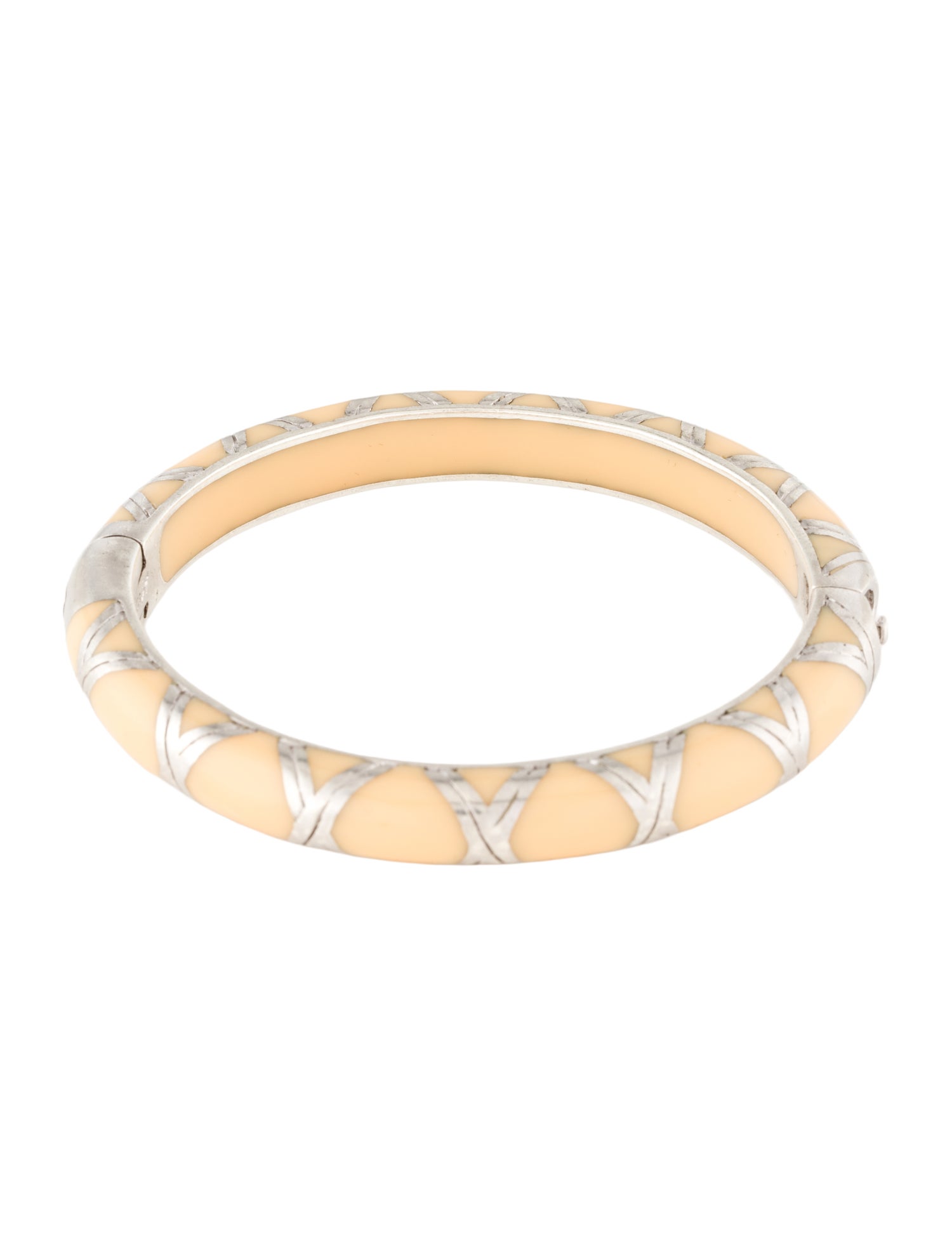 Angélique de Paris Resin Thin Bangle Bracelet