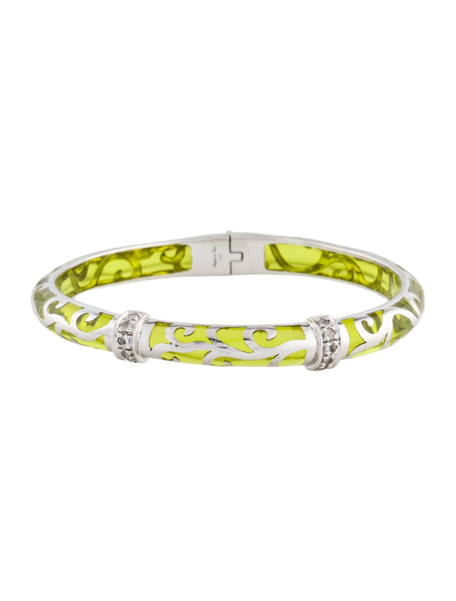 Angélique de Paris Topaz & Resin Bangle