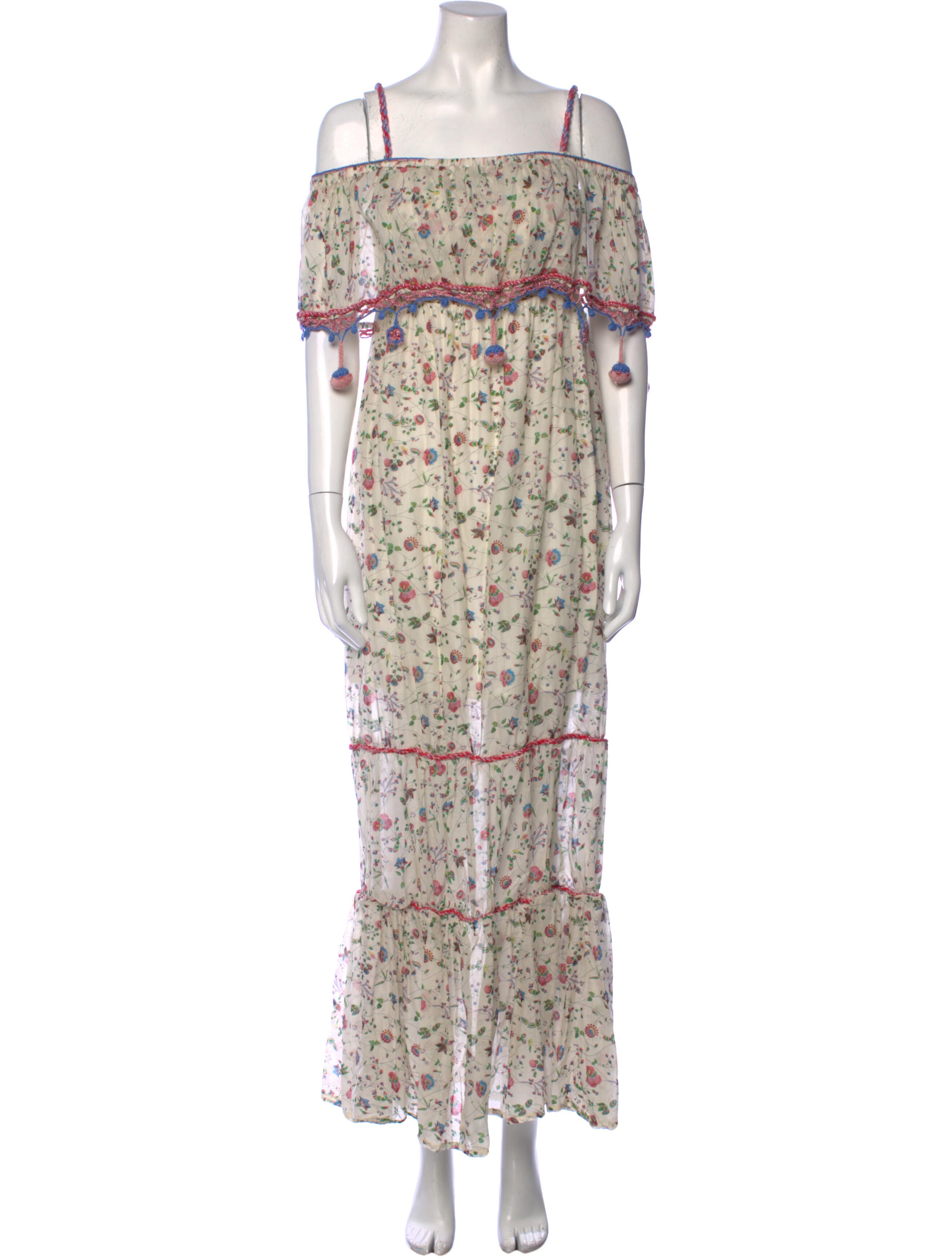 Anjuna Floral Print Long Dress