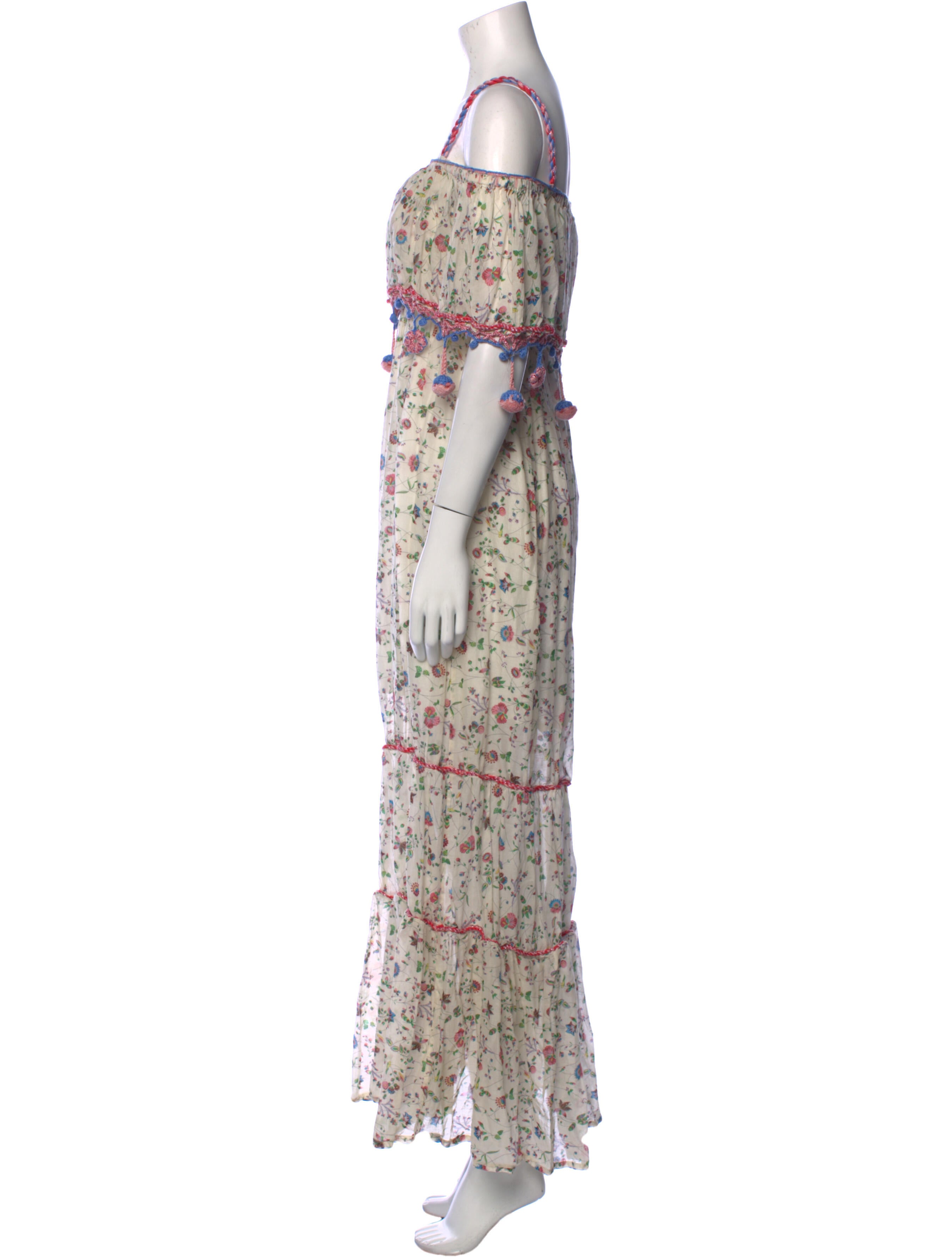 Anjuna Floral Print Long Dress
