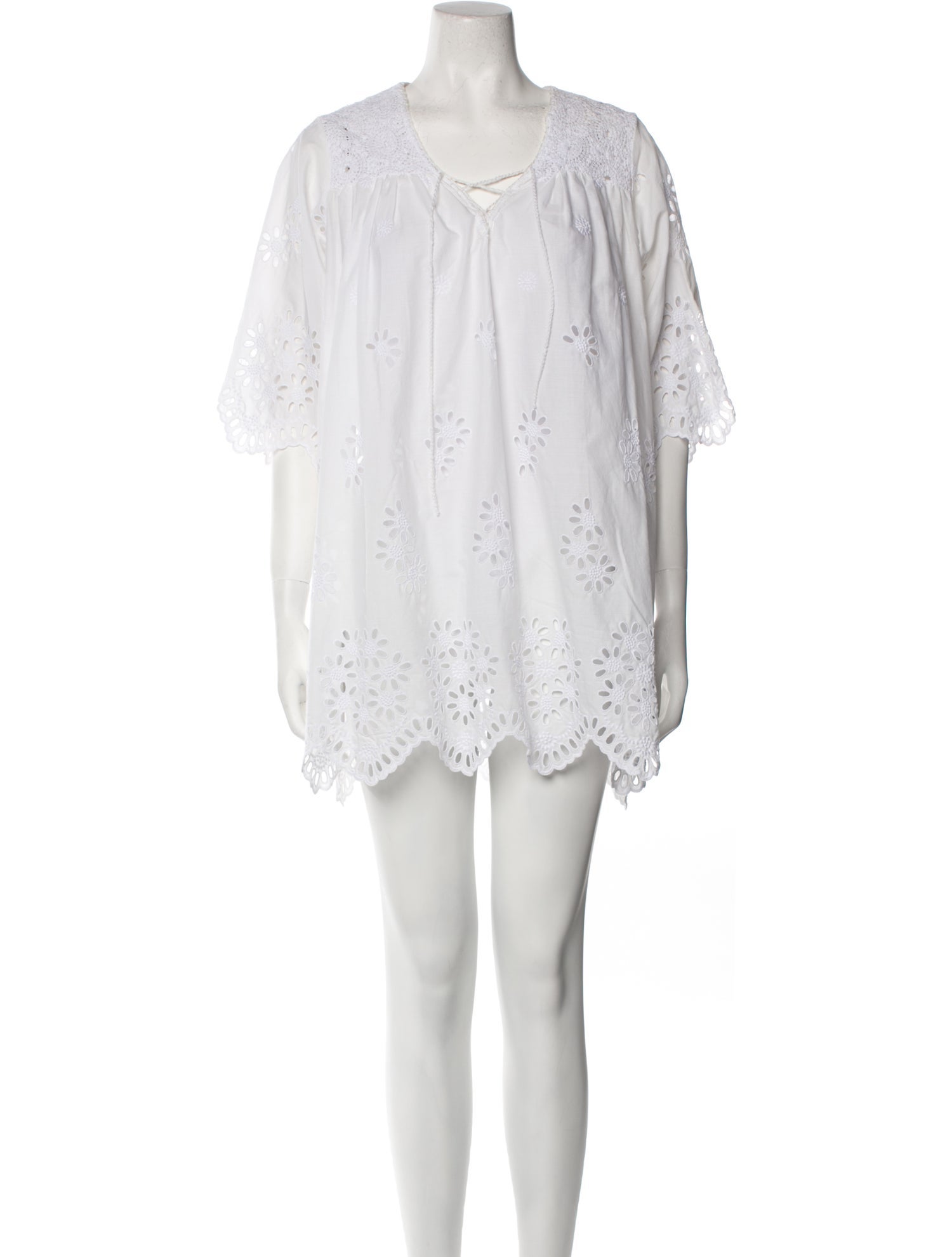 Anjuna Scoop Neck Mini Dress w/ Tags