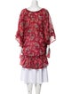 Anjuna Floral Print V-Neck Tunic