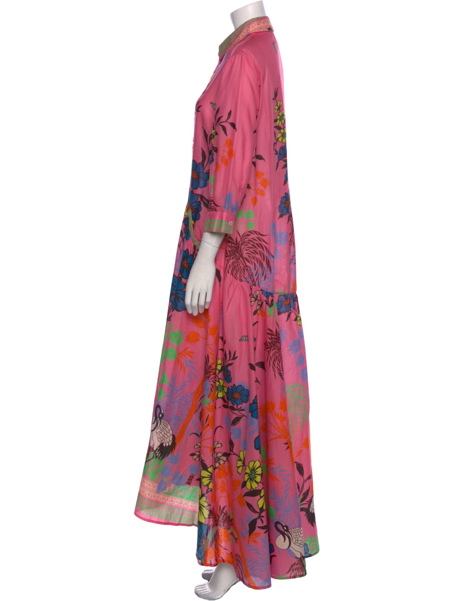 Anjuna Floral Print Long Dress