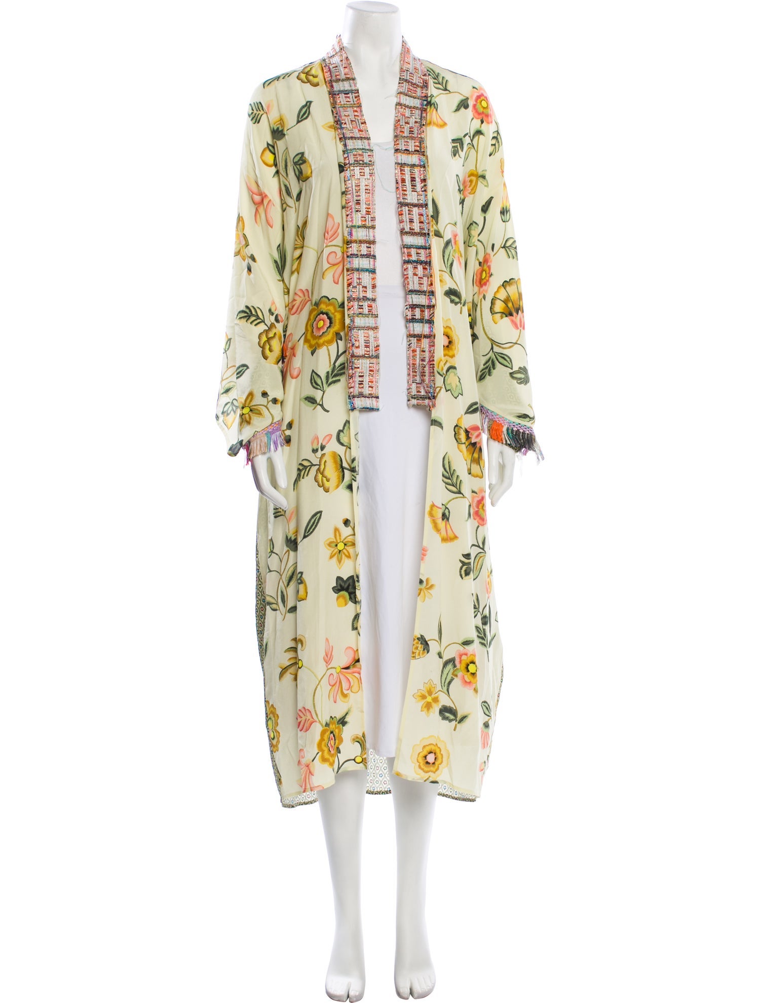 Anjuna Silk Printed Robe