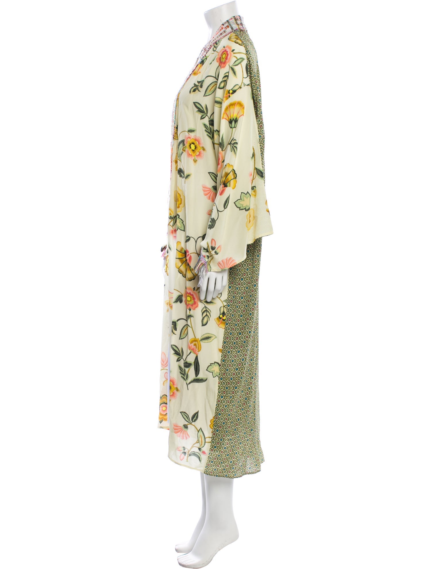 Anjuna Silk Printed Robe