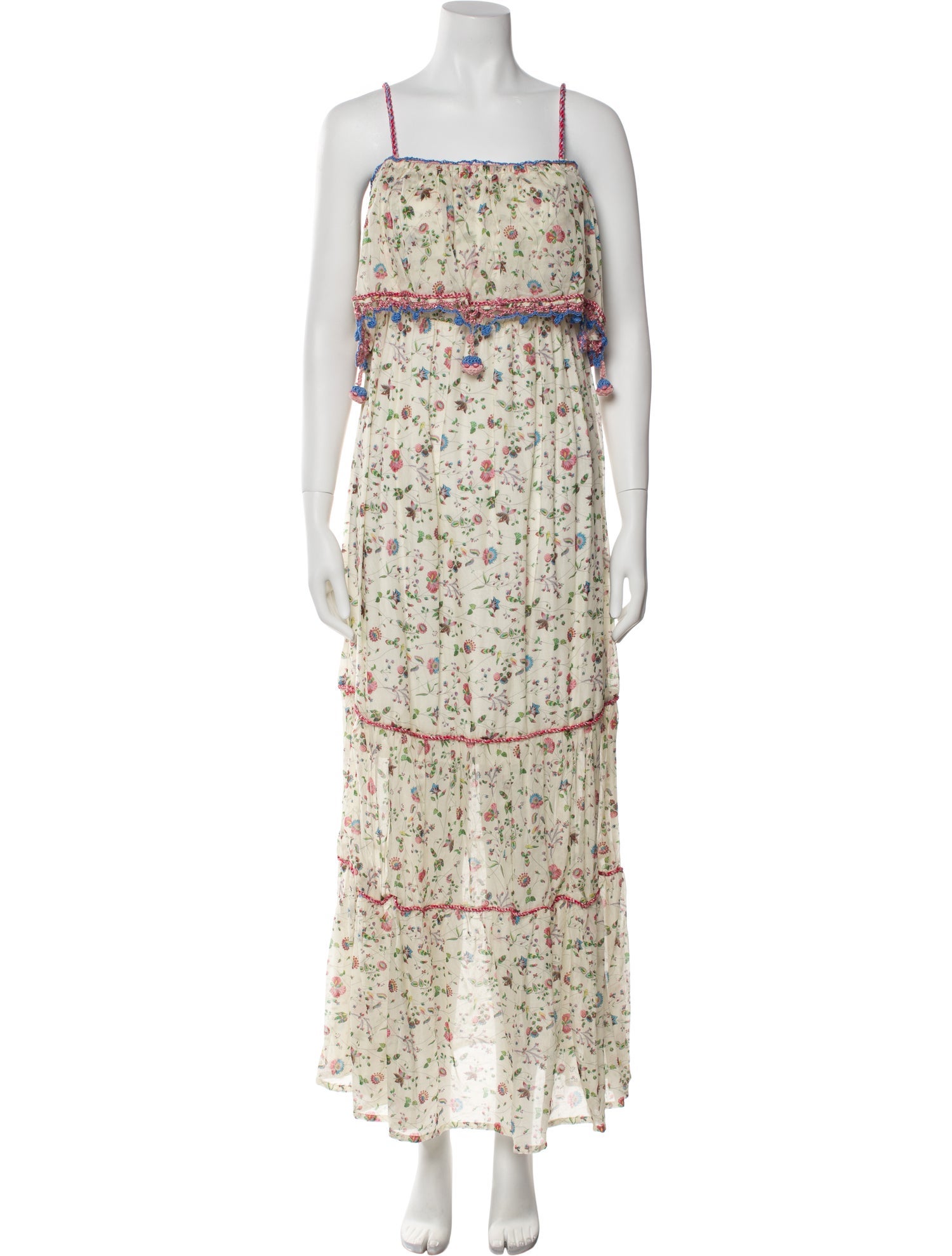 Anjuna Floral Print Long Dress