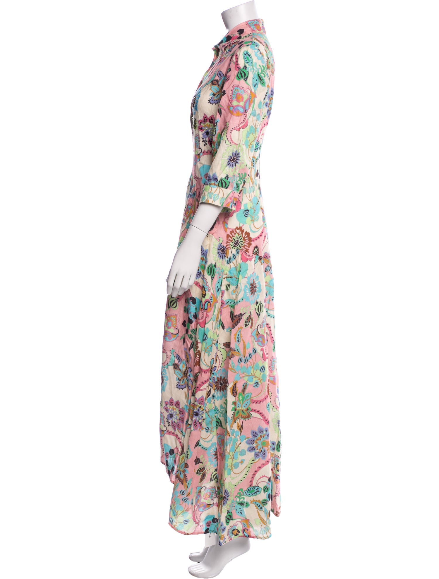 Anjuna Linen Long Dress