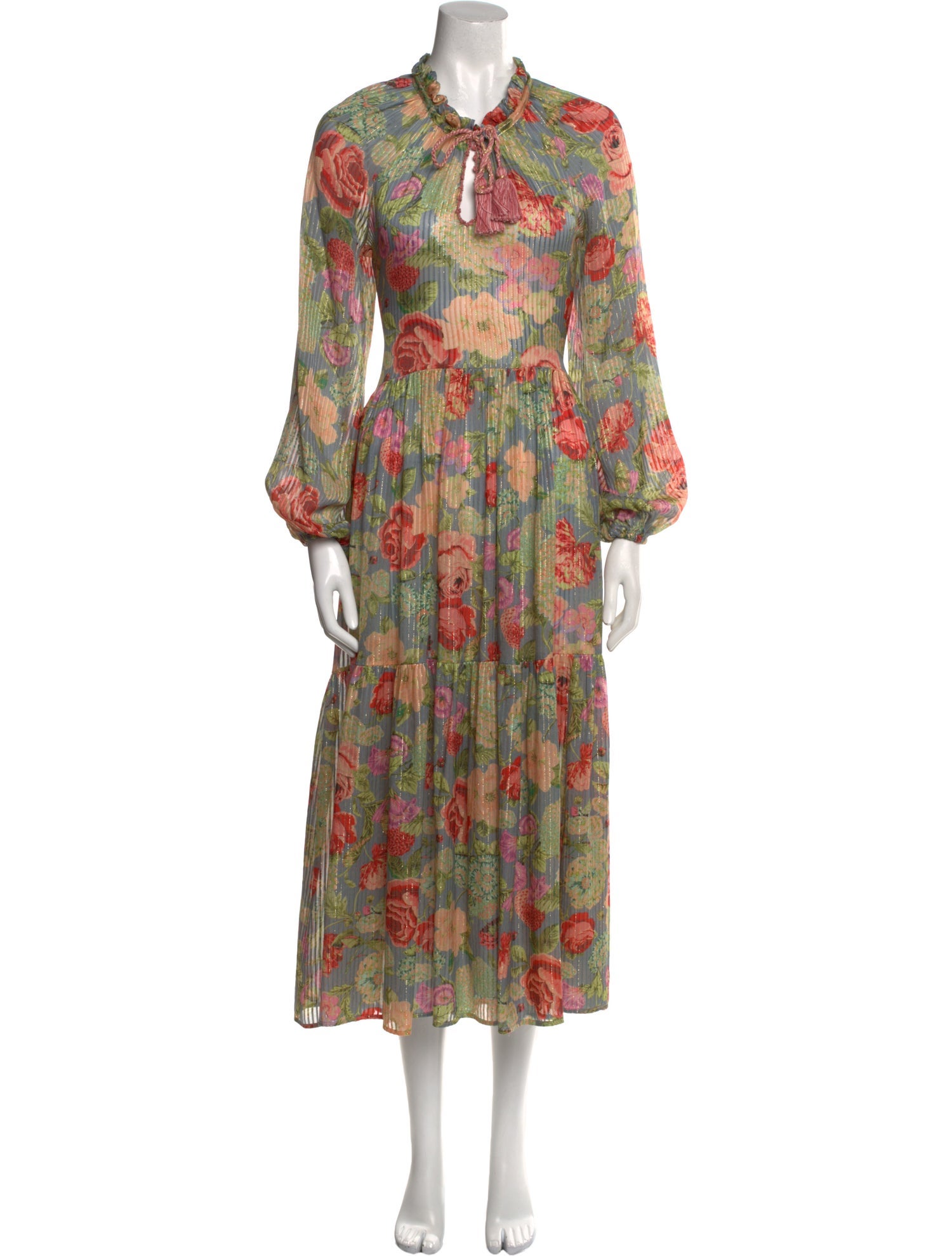 Anjuna Silk Long Dress