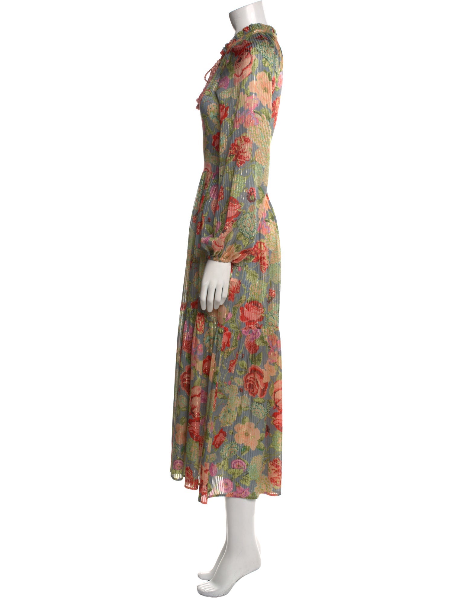 Anjuna Silk Long Dress