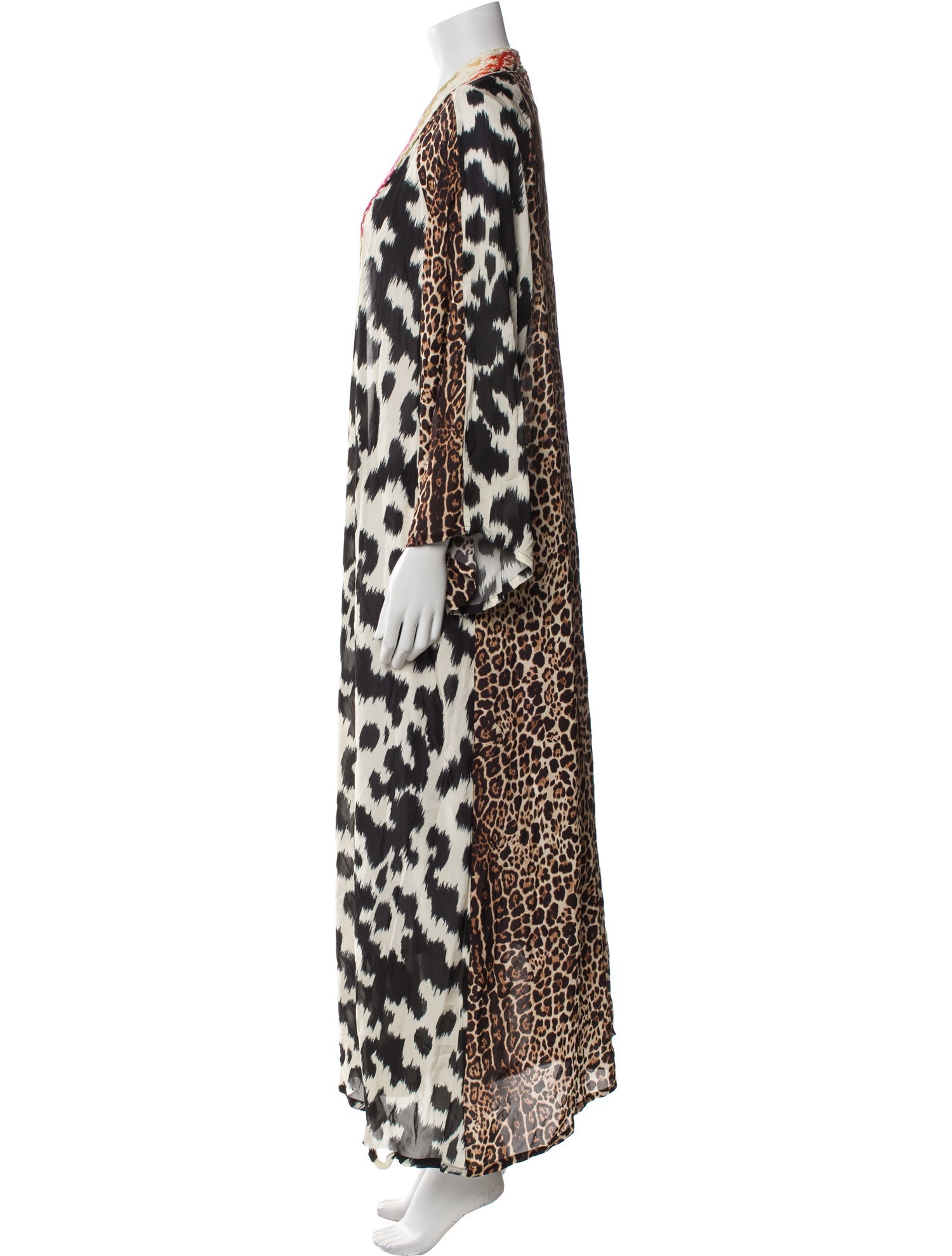 Anjuna Animal Print Robe
