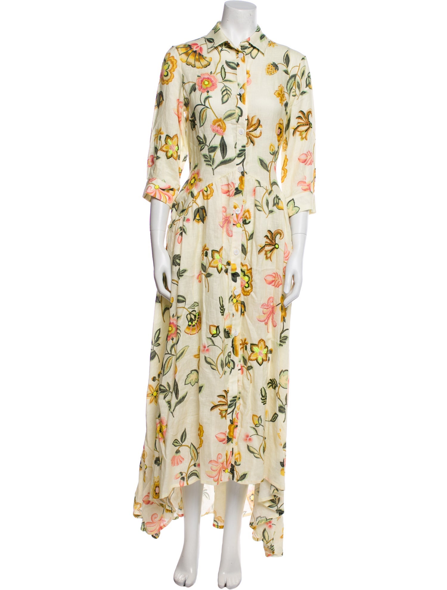 Anjuna Linen Long Dress