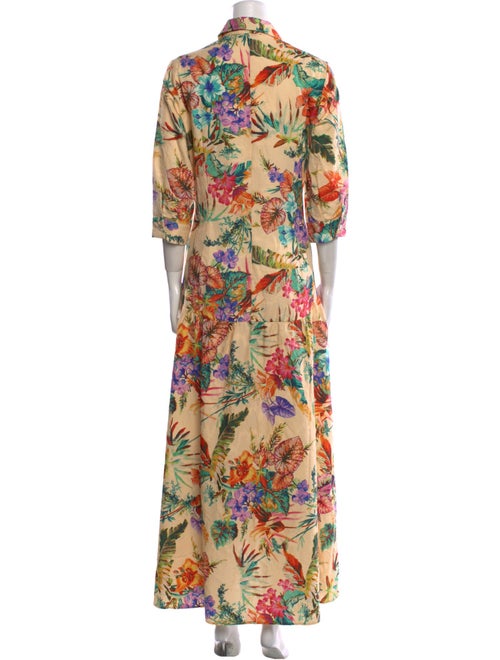 Anjuna Floral Print Long Dress