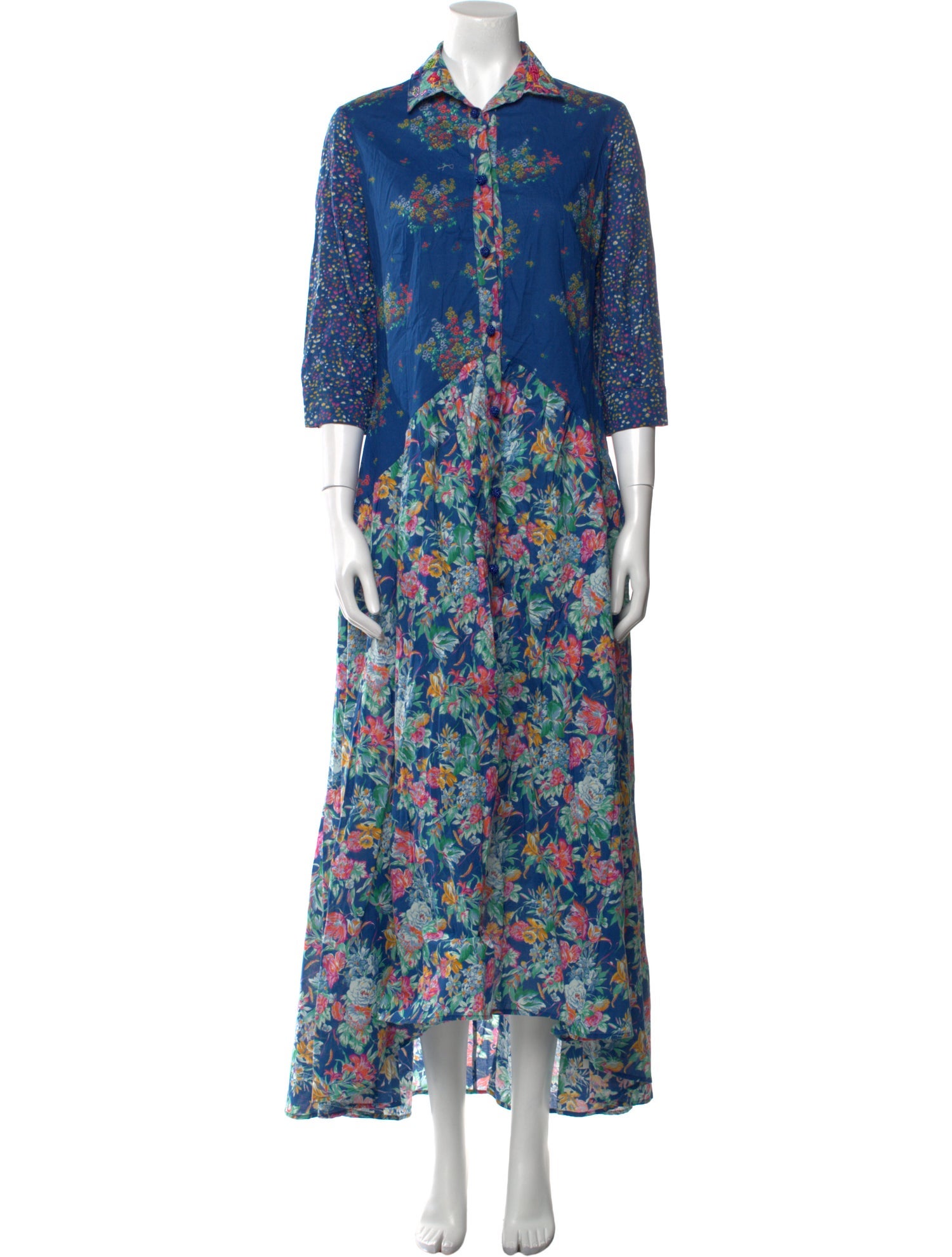 Anjuna Floral Print Long Dress