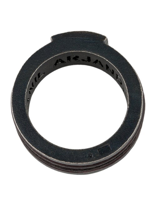 Anil Arjandas Diamond & Wood Multi-layer Band