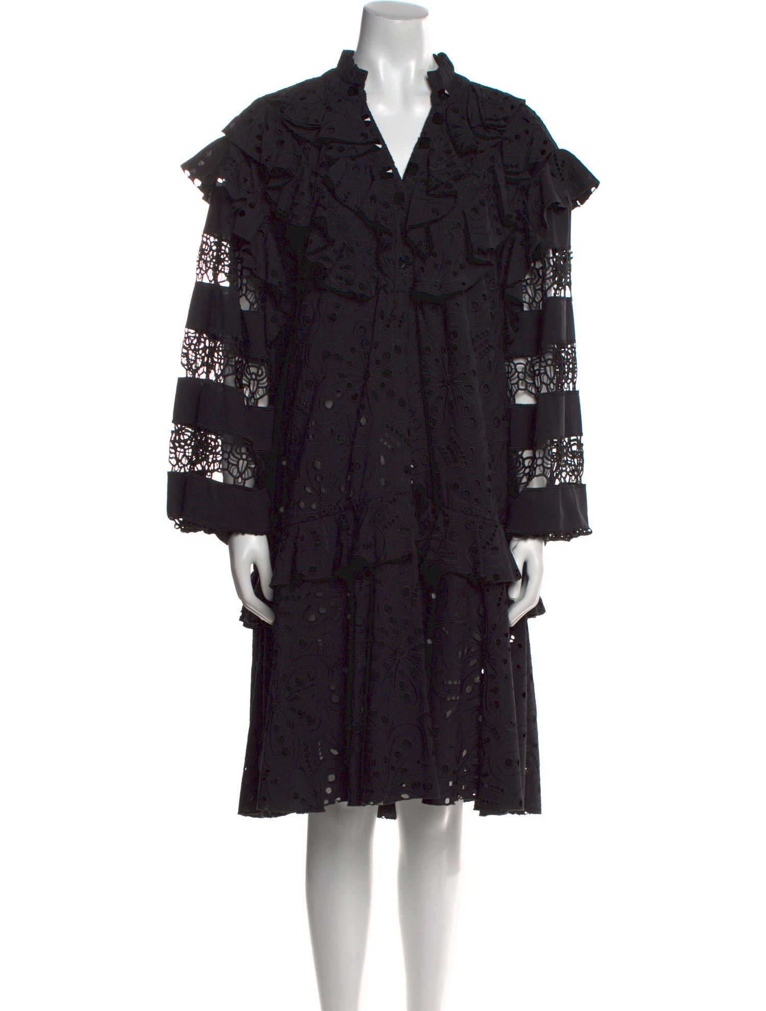 Anyango Mpinga Floral Print Knee-Length Dress