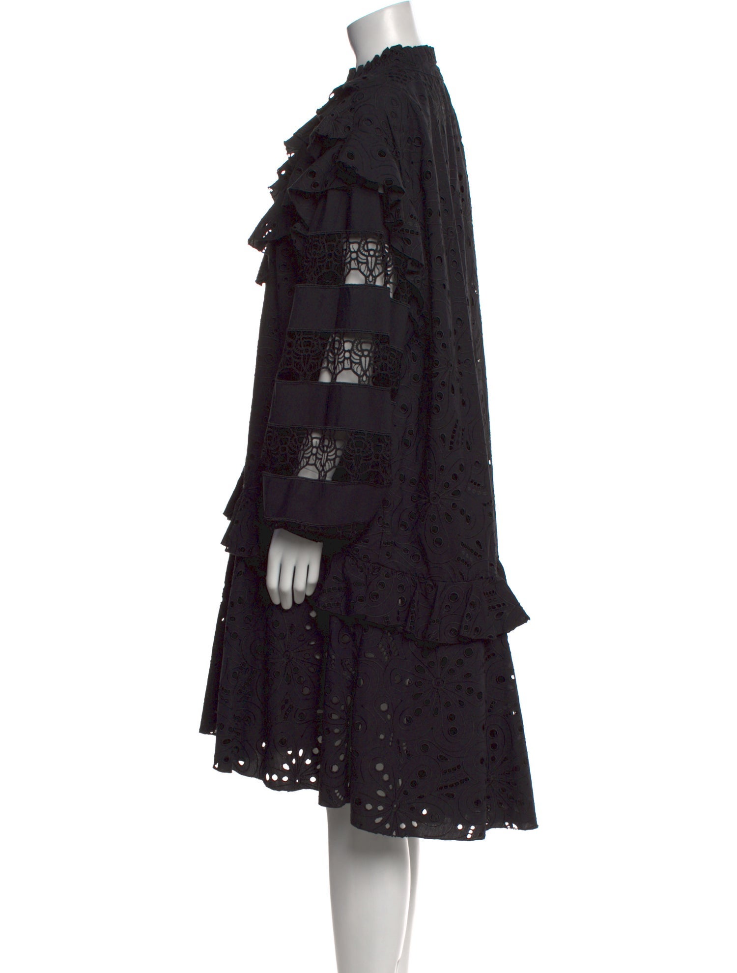 Anyango Mpinga Floral Print Knee-Length Dress