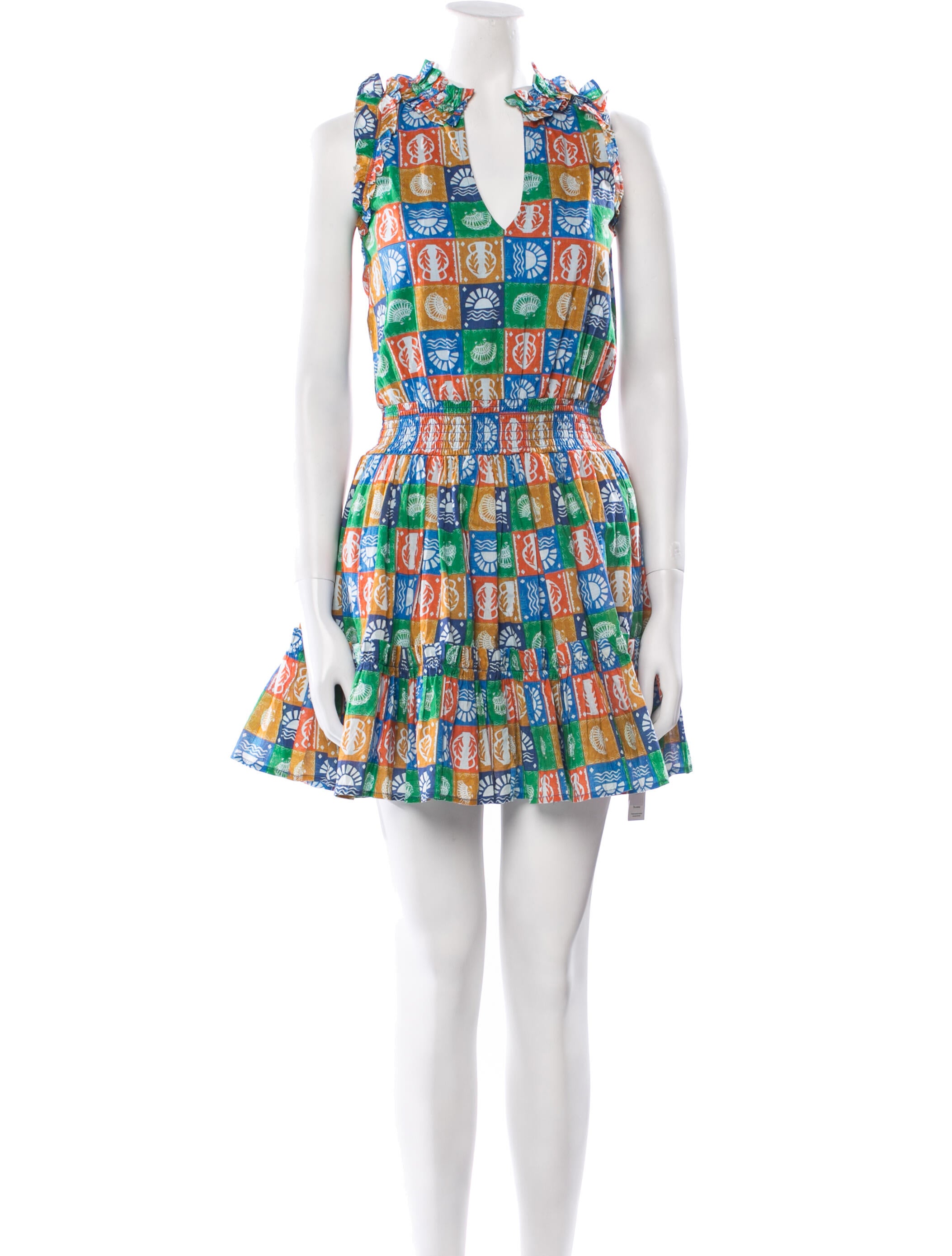Anna Cate Printed Mini Dress w/ Tags